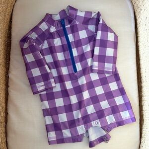 Girls 3-6 Month Swim Suit 💜🤍